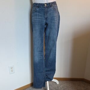 White House Black Market Boot Leg Blue Jeans